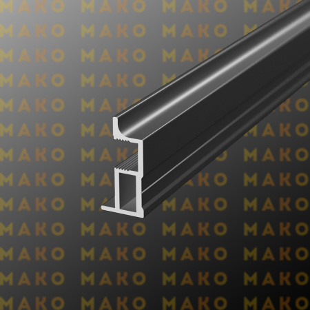 Профиль вертикальный MS164 Титан (A18)